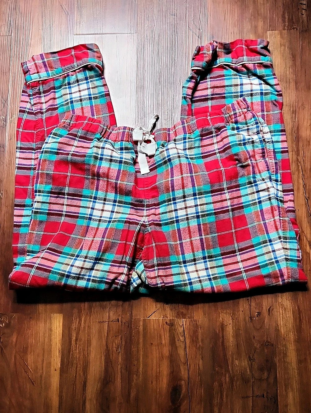 Lands' End Flannel L Pajama Pants